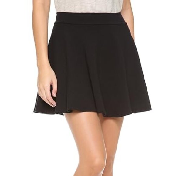 Splendid Women's Swing Skirt, Skater Style, Black, Size Large - Picture 1 of 9